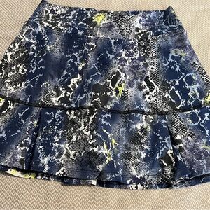DonaJo Multicolor Print Pull On Skort Size 1 (Small)